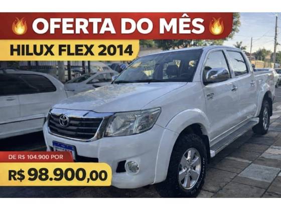 TOYOTA HILUX 2.7 SR 4X2 CD 16V FLEX 4P AUTOMÁTICO